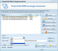 PowerCAD DWG to Image Converter screenshot